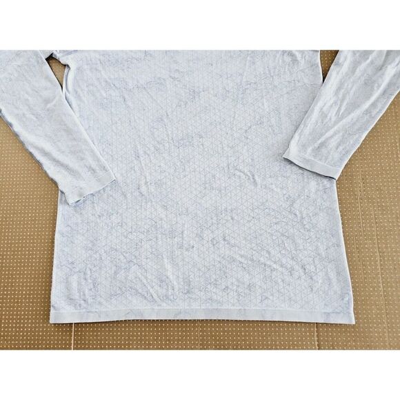 Gymshark Women's Vital Seamless 2.0 Light L/S Top Ligth Blue Small - Picture 2 of 11